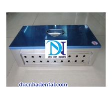 Hộp hấp chữ nhật có lỗ (34x18x12cm)