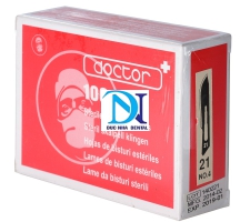 Lưỡi dao mổ Số 10 India 100c/hộp