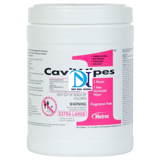 Giấy lau sát trùng dụng cụ CaviWipes (160 tờ/hộp)